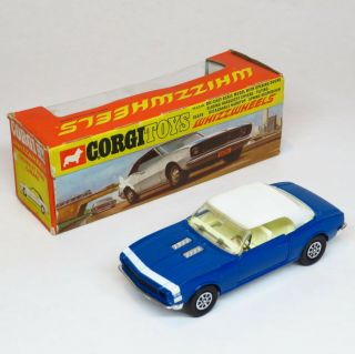 Corgi Toys 304 - Chevrolet Ss350 Camaro - Boxed Mettoy Playcraft Vintage Rare