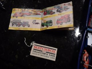 LESNEY MATCHBOX (ONE) CASE FOR 24 CARS WITH MANY CARS SOME MAY NOT BE MATCHBOX 3