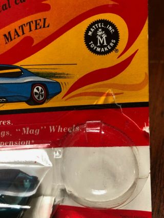1968 Hot Wheels Redline Deora In Blister Pack (Aqua) 7