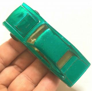 1968 Hot Wheels Redlines Custom Dodge Charger - Green - Made In The Usa