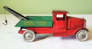 Metalcraft Toys White Trucks Private Label Metalcraft Towing/repairs Truck 30 
