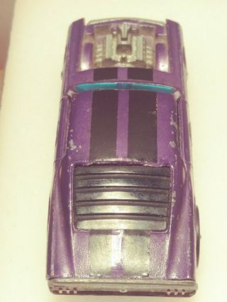 Hot wheel redline custom mustang boss hoss purple all 1969 4