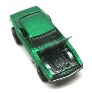 1967 Hot Wheels Redline Custom Camaro Green Diecast Car Vintage Mattel Made USA 2