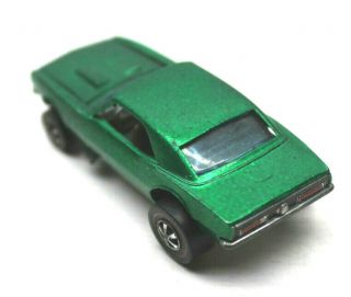 1967 Hot Wheels Redline Custom Camaro Green Diecast Car Vintage Mattel Made USA 4
