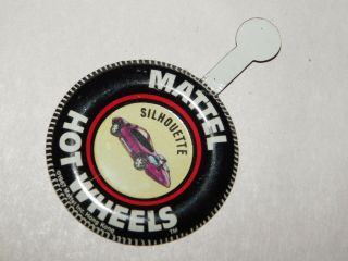 Vintage Hot Wheels Red Line Custom Silhouette w Badge 1967 11