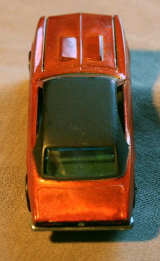 Hot Wheels 1968 Redline Custom Camaro Orange with Black Top RARE 6