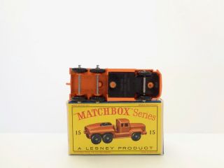 1959 MOKO Lesney Matchbox No.  15 ' ROTINOFF TRACTOR ' - - - - flat - - - - - see photos & more 11