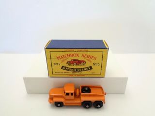 1959 MOKO Lesney Matchbox No.  15 ' ROTINOFF TRACTOR ' - - - - gloss - - - - see photos & more 2