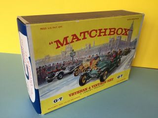 MATCHBOX LESNEY MOKO No.  G - 7 Model of Yesteryear (Y - 2 Y - 5 Y - 10 Y - 15 Y - 16) w/Box 2