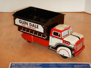 1950s Marx Pressed Steel - Glen Dale Coal Company Hi - Lift Dump Truck