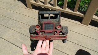 VINTAGE 1920 ' S CITY DRAY TRUCK BUDDY L TOY TRUCK PRESSED STEEL DELUXE 22IN 3