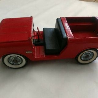 VINTAGE 1/16 INTERNATIONAL TRU SCALE SCOUT TRUCK PRESSED STEEL 4