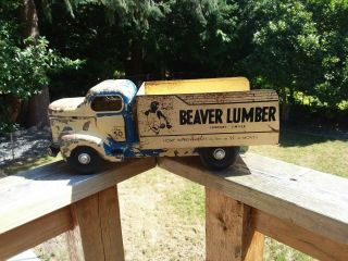 Minnitoy Beaver Lumber Truck Very Hard To Find