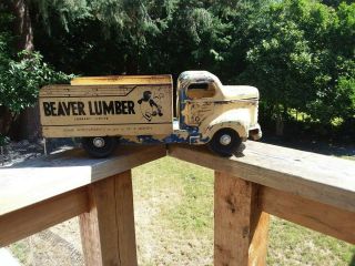 Minnitoy beaver lumber truck very hard to find 3