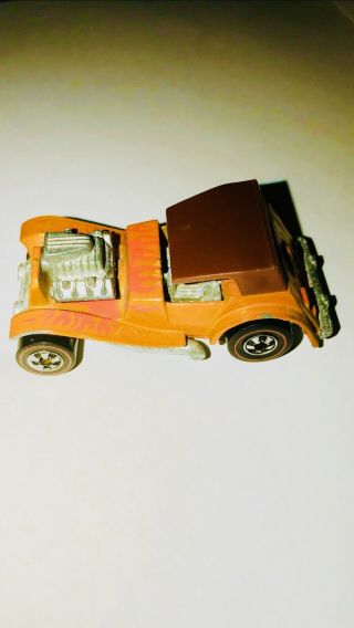 Hot Wheels Redline Orange Sir Rodney Roadster