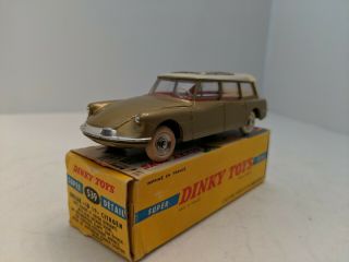 Dinky Toys 539 Citroen ID19 Break 1963 Car,  Made in France,  ID 19 3