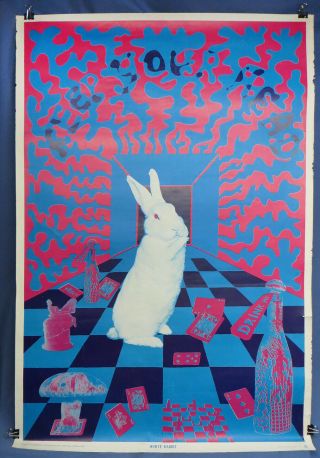 Rare 1960s Vintage White Rabbit 