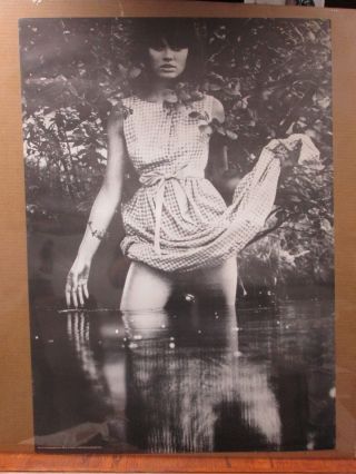 Vintage Black And White Poster Mirror Of Venus Large 1960 
