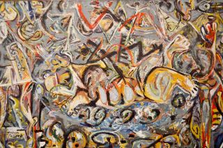 24  X36 " Jackson - Pollock Abstract Expressionism Hd Print On Canvas Wall Picture