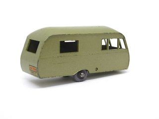 Matchbox Lesney No.  23c Bluebird Dauphine Caravan (VERY RARE METALLIC LIME GREEN) 10