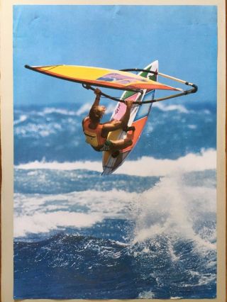 Acrobatic Windsurf,  Photo By Tony Stone Authentic 1980 