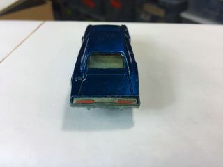 Vintage Hot Wheels Redline 1969 Custom Dodge Charger Blue NM (Displayed Car) 7