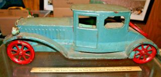 Vintage Steel Toy Car 1920 