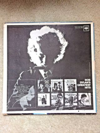 Bob Dylan Milton Glaser 60 ' s Poster w/ Album and RARE LP Sleeve 3