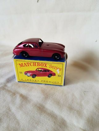 Matchbox Mb53 Aston Martin With D Box