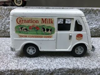Vintage 1950’s Tonka Carnation Delivery Van -