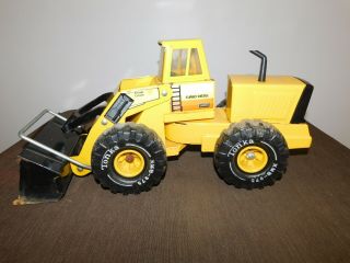 Vintage Toy 20 " Long Tonka Turbo Diesel Yellow Metal Bucket Loader Tractor Truck