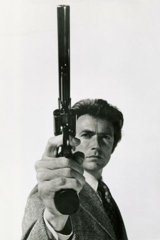 Vintage Clint Eastwood Dirty Harry 44 Magnum Poster Print 36x24 9mil Paper