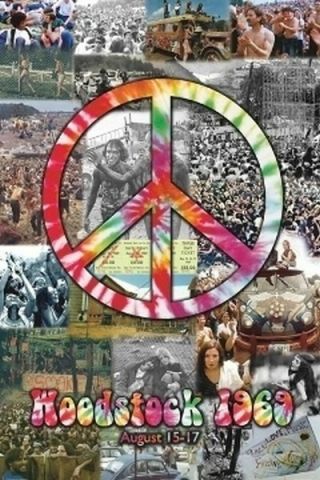 Woodstock Collage Poster - 24x36 Shrink Wrapped - 1969 Music Festival 36614