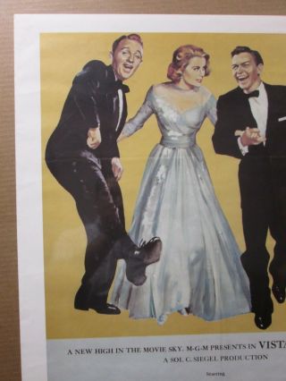 High Society Frank Sinatra Grace Kelly Bing Crosby Vintage Movie poster 12687 3