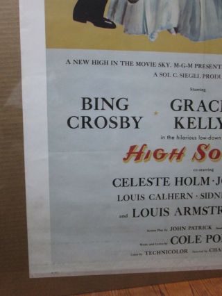 High Society Frank Sinatra Grace Kelly Bing Crosby Vintage Movie poster 12687 4