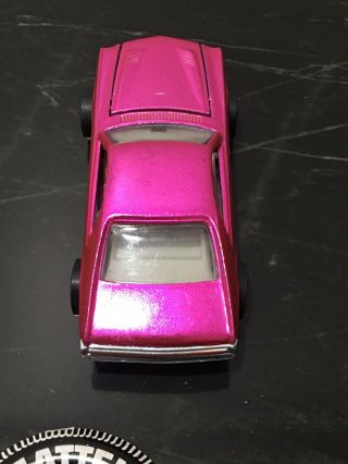 Hot Wheels Redlines - 1968 all - CUSTOM AMX - PINK With Button 8
