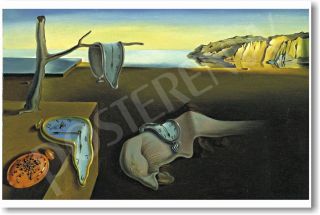Persistence Of Memory 1931 - Salvador Dali - Famous Fine Art Print Poster