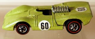 Dte 1973 Hot Wheels Redline 6972 Fluorescent Lime Green Porsche 917