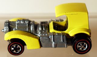 Dte 1973 Hot Wheels Redline 6004 Lemon Yellow Superfine Turbine