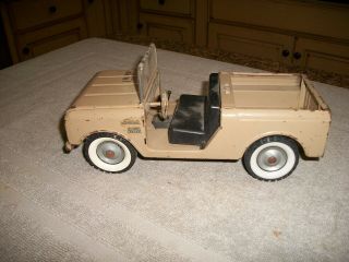 VINTAGE 1960 ' S TRU - SCALE METAL TOY INTERNATIONAL SCOUT VERY GOOD COND 2