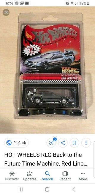 Hot wheels redlines Delorean both kinds 3