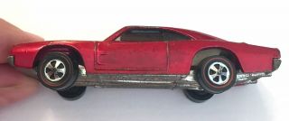 Hot Wheels Redline 1969 US Rose Custom Dodge Charger 5