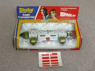 Dinky 359 Space 1999 Eagle Transporter Vnrmint W/stickers Boxed