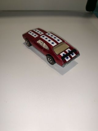Hot Wheels Redline Olds 442 Rose With Cream Colored Interior Beauty 4