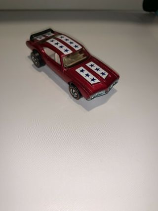 Hot Wheels Redline Olds 442 Rose With Cream Colored Interior Beauty 8
