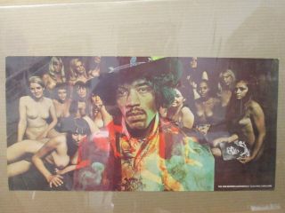 Vintage Poster Hendrix Experience Rock N 