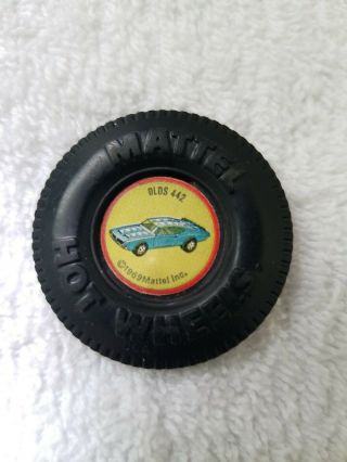 Hot Wheels Redline Plastic Olds 442 Button W/ Tab