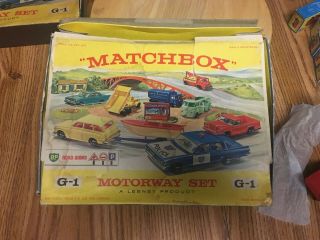 Matchbox Gift Set Motorway M - 1 E - Box ONLY 3