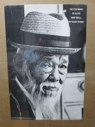 Ho Chi Minh Is Alive And Well In Your Town Revolution Leader Poster In G1956