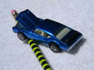 Hot Wheels Redline Olds 442 Blue (OPEN Blister w/plastic button) Check it out 7